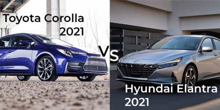 Toyota Corolla 2021 vs Hyundai Elantra 2021